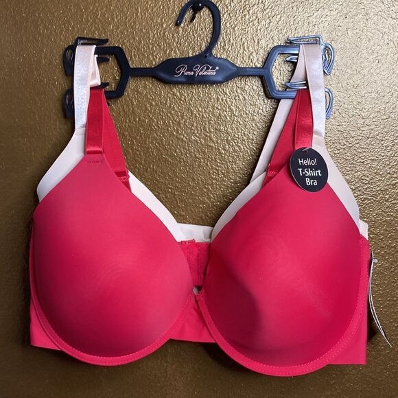 Prima Valentina 2-Pack Push-Up T-Shirt Bra - Picture 2 of 7